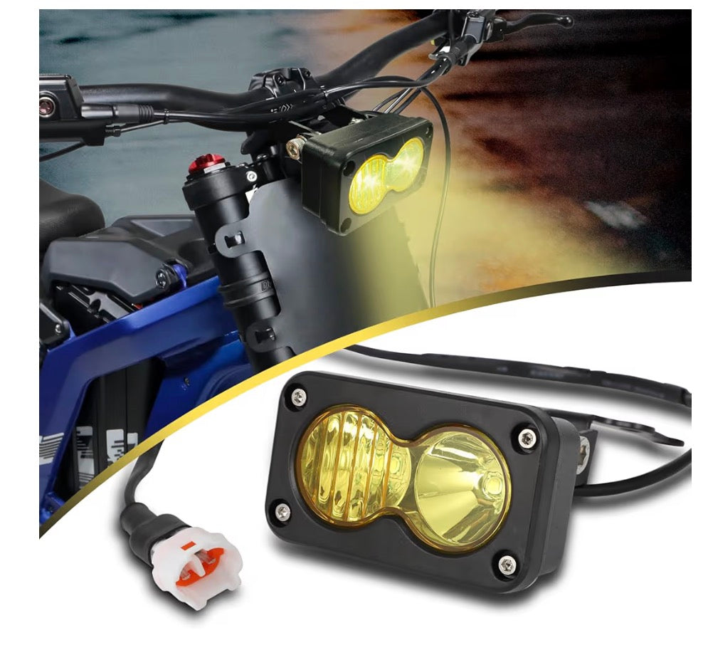 Plug and play baja light for ebikes