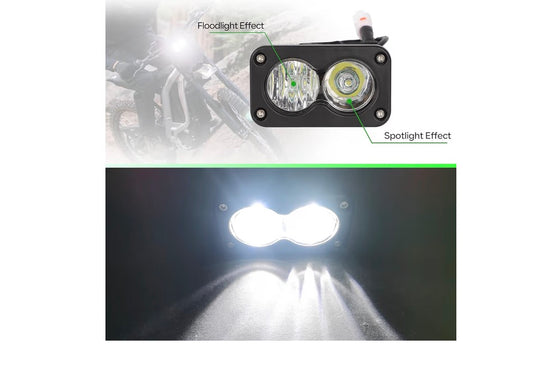 Plug and play baja light for ebikes